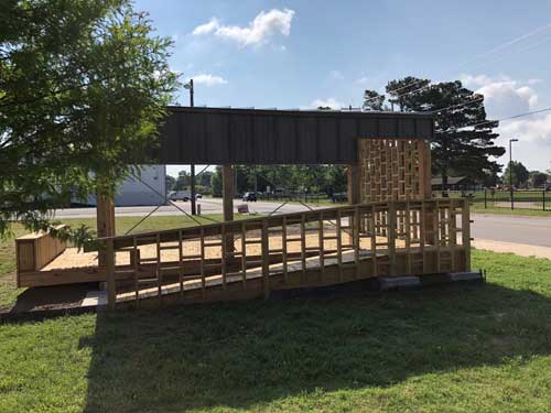 photo of Archer Learning Academy Pavillion (back, with ramp)